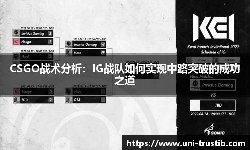 CSGO战术分析：IG战队如何实现中路突破的成功之道
